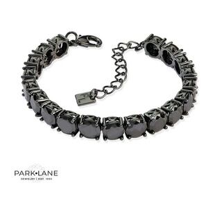 Park Lane Black Impressions Crystal Tennis Bracelet